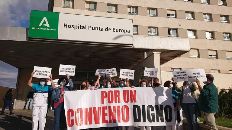 protesta limpieza