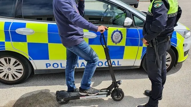 control patinete
