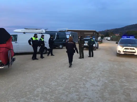 operativo acampadas ilegales