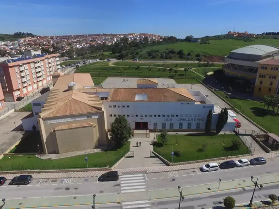 Vista a&eacute;rea del IES Carlos Cano
