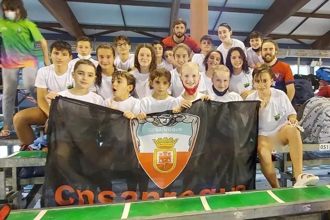 Representantes del CN San Roque