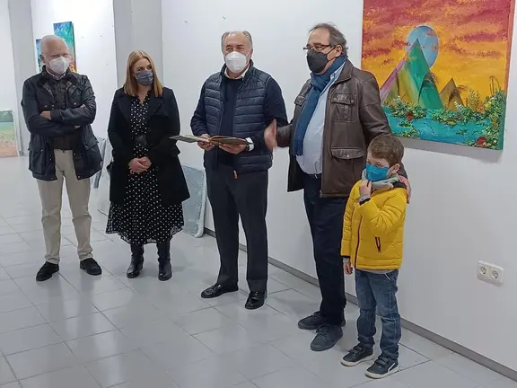 clausura exposici&oacute;n Antonio P&eacute;rez