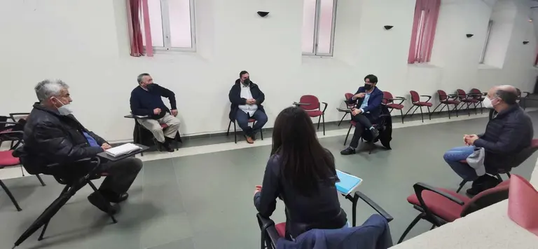 Reuni&oacute;n en la delegaci&oacute;n de Comercio