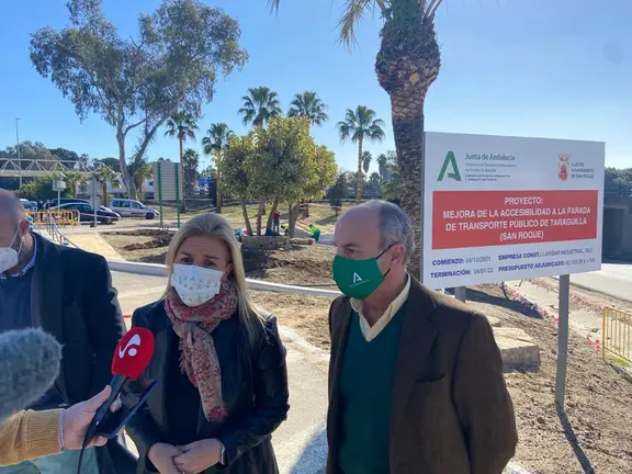 Visita a la nueva parada