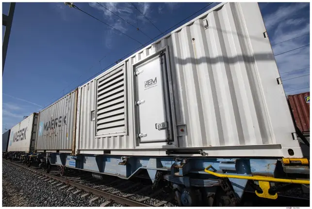Tren refrigerado