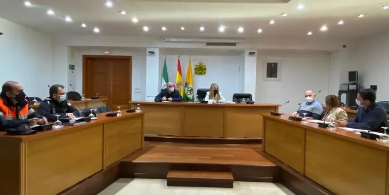 Reuni&oacute;n de coordinaci&oacute;n de la Carrera Nocturna de Palmones
