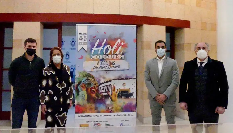 cartel Holi Colors Algeciras