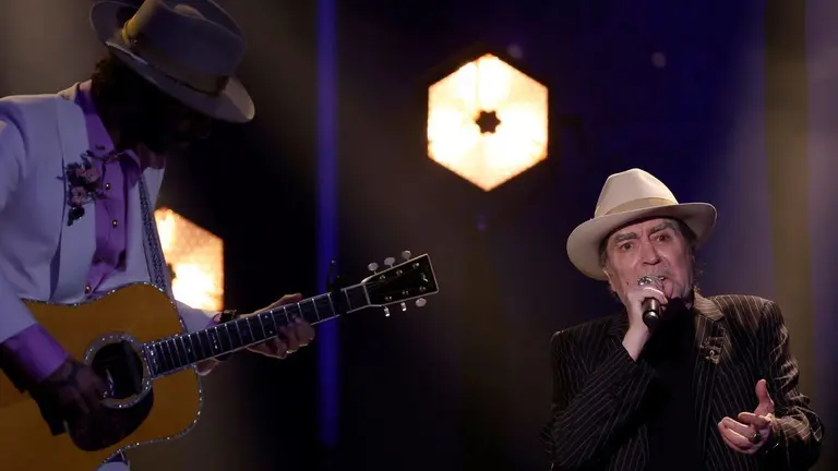 Joaqu&iacute;n Sabina, en la gala de los Goya