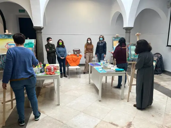 Imagen de la actividad realizada hoy en el complejo muse&iacute;stico