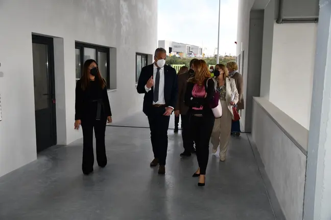 Ruiz Boix, en una visita al edificio de La P&oacute;lvora