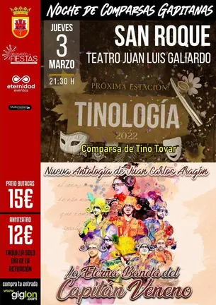 Cartel de la Noche de Comparsas