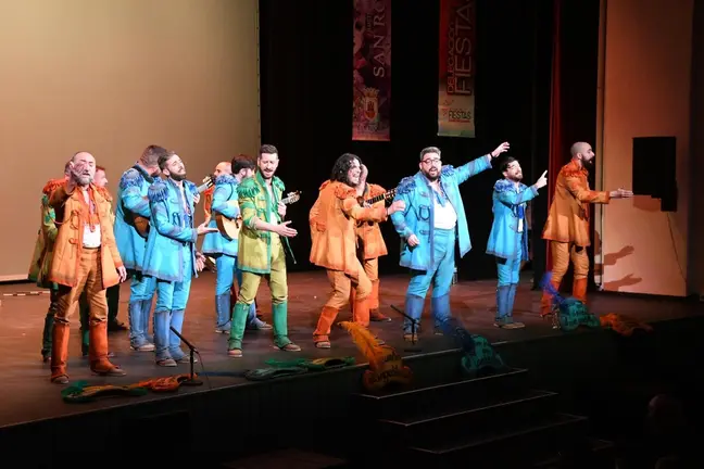 Noche Comparsas en el Teatro