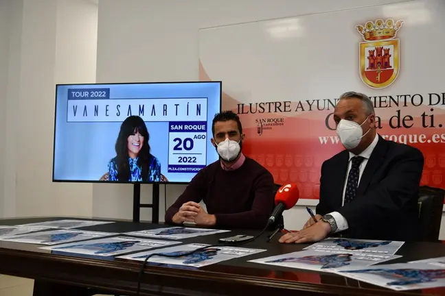 Presentaci&oacute;n del concierto de Vanesa Mart&iacute;n