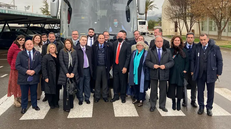 Delegaci&oacute;n algecire&ntilde;a en Antequera