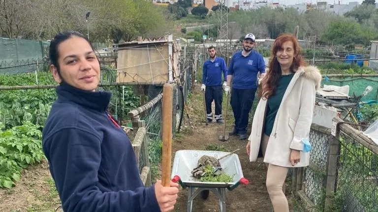 Visita a los huertos de ocio