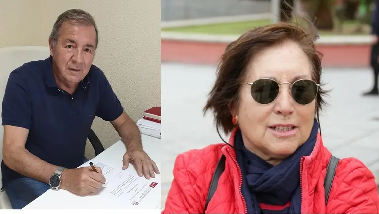 Manuel Caeiro y Mari Carmen Arag&oacute;n