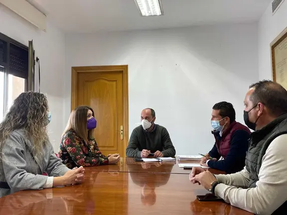 Reuni&oacute;n de CCOO en el Ayuntamiento barre&ntilde;o