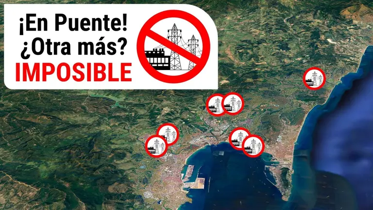 cartel subestacion no