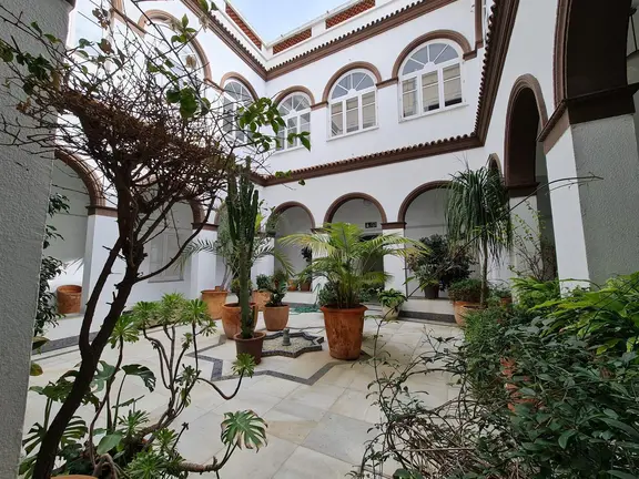 Edificio Junta de Obras. Patio principal