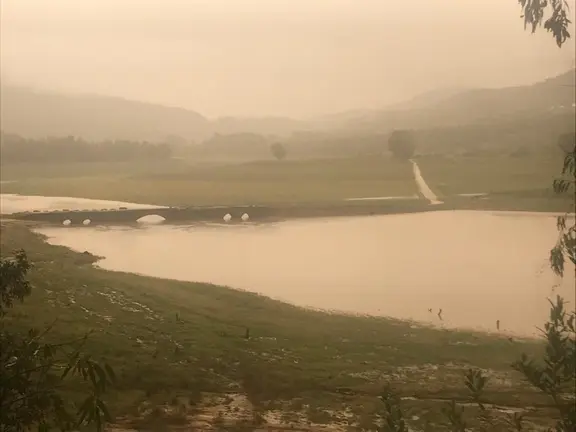 Charco Redondo, este jueves tras las &uacute;ltimas lluvias