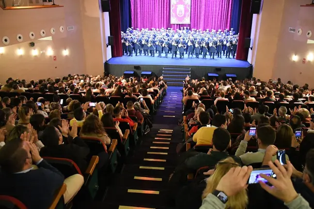 Concierto de la banda de las Tres Ca&iacute;das en el Galiardo