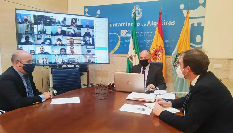 Reuni&oacute;n con secretario de Estado de Medio Ambiente por da&ntilde;os del temporal