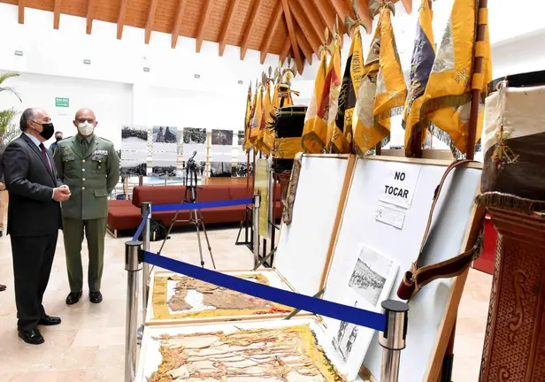 Alcalde y coronel jefe del Tercio, esta semana en Algeciras