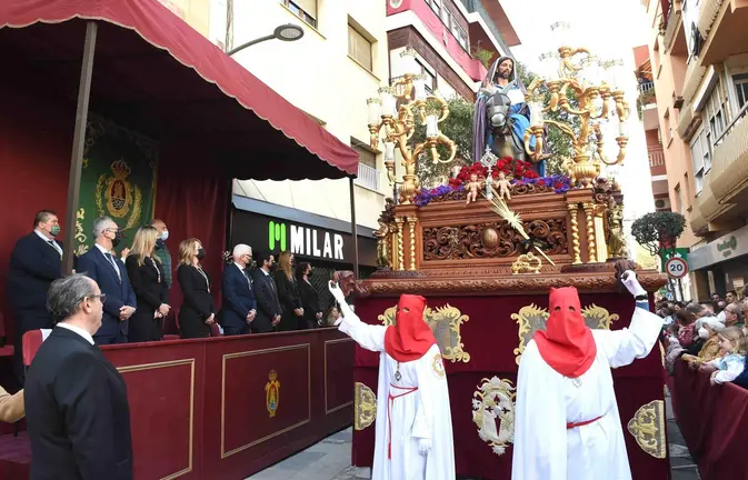 Procesi&oacute;n del Domingo de Ramos en Algeciras