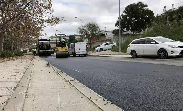 Plan de asfaltado en Los Barrios