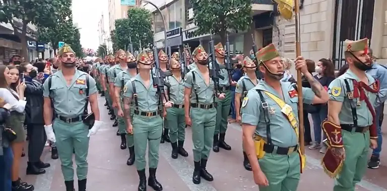 La Legi&oacute;n, en la calle Ancha