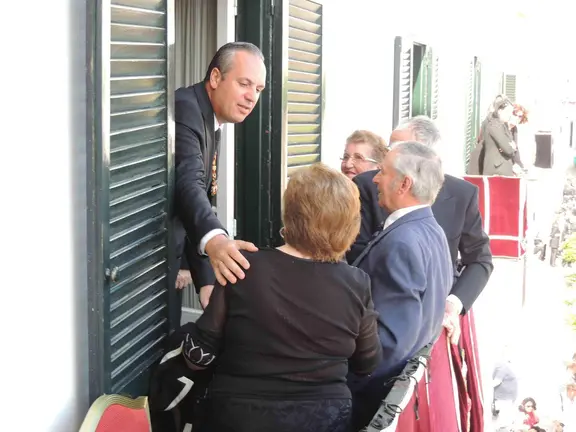 Mayores en la magna de San Roque