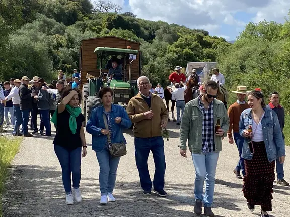 Una escena de la Romer&iacute;a de Los Barrios