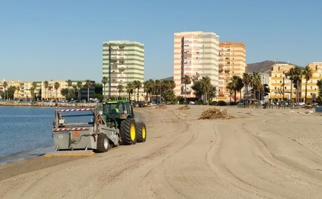 Limpieza de playas en La L&iacute;nea