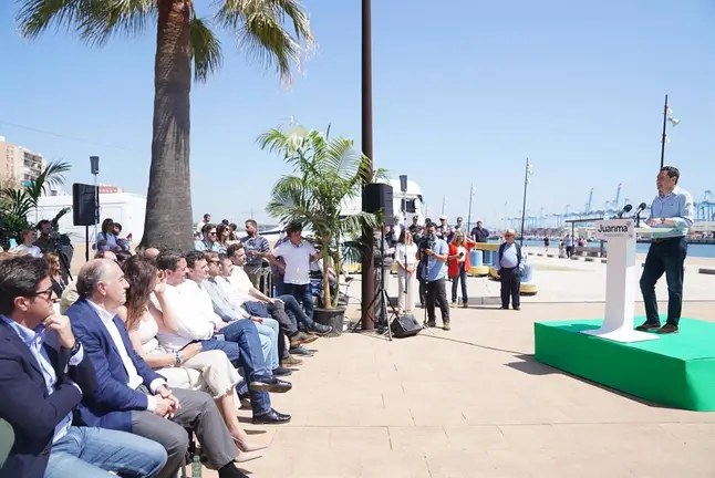Mitin de Juanma Moreno en Algeciras