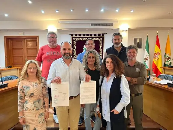 Firma del acuerdo de estabilizaci&oacute;n en el Ayuntamiento de Los Barrios