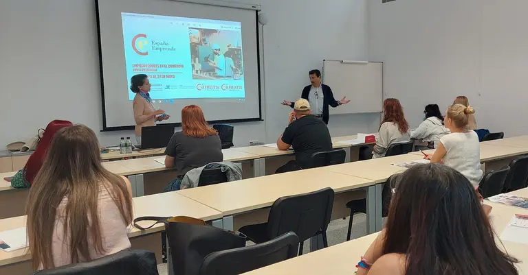 Emprendedores en el sector comercio