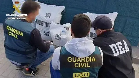 Coca&iacute;na intervenida en una imagen de archivo
