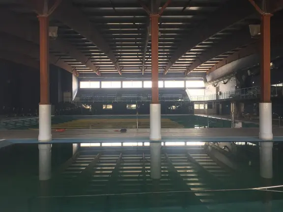 Piscina cubierta de Los Barrios