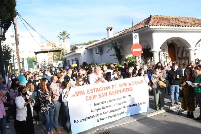 Concentraci&oacute;n del CEIP San Bernardo