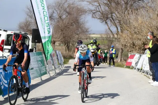 Blanca G&oacute;mez en la carrera