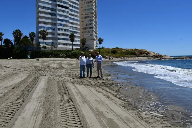 Reponen arena en Torreguadiaro