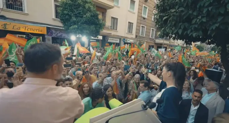 Acto de VOX en Sevilla