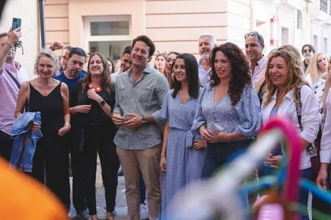 In&eacute;s Arrimadas, en C&aacute;diz