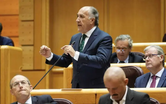 Landaluce, en el Senado