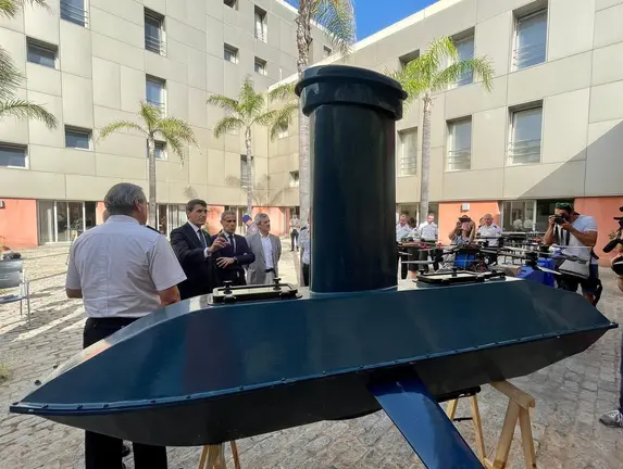 Uno de los drones intervenidos
