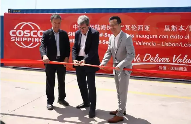Inauguraci&oacute;n del corredor Valencia-Lisboa