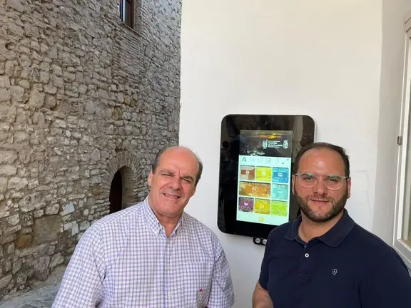 Estreno de la pantalla t&aacute;ctil en el castillo