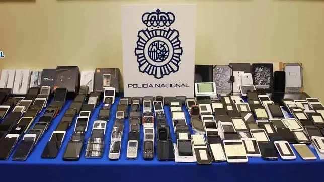 Tel&eacute;fonos m&oacute;viles robados