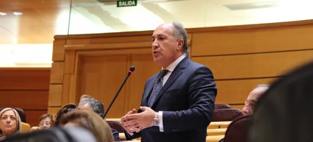 Landaluce, en el Senado
