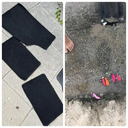 Limpiar alfombrillas o llenar globos de agua, algunos de los usos inadecuados